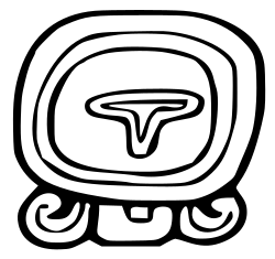 Wind Mayan glyph
